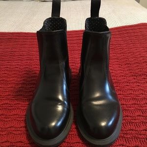Dr. Marten Black Leather Chelsea Boots Size 6